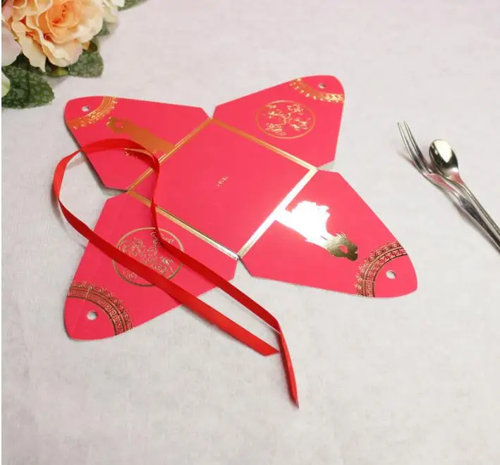 10 5 шт./компл. Подарочная коробка для конфет дня рождения с лентой влюбленных