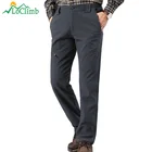 Мужские зимние Походные штаны LoClimb, теплые полярные флисовые брюки, уличные треккинговые, рыболовные, мягкие, водонепроницаемые, для лыж, AM352