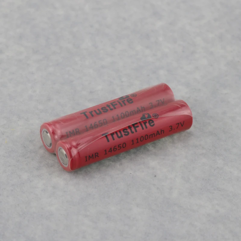 TrustFire IMR 14650 1100 мАч 3 7 В Высокая мощность аккумулятора выход 5A для электронной