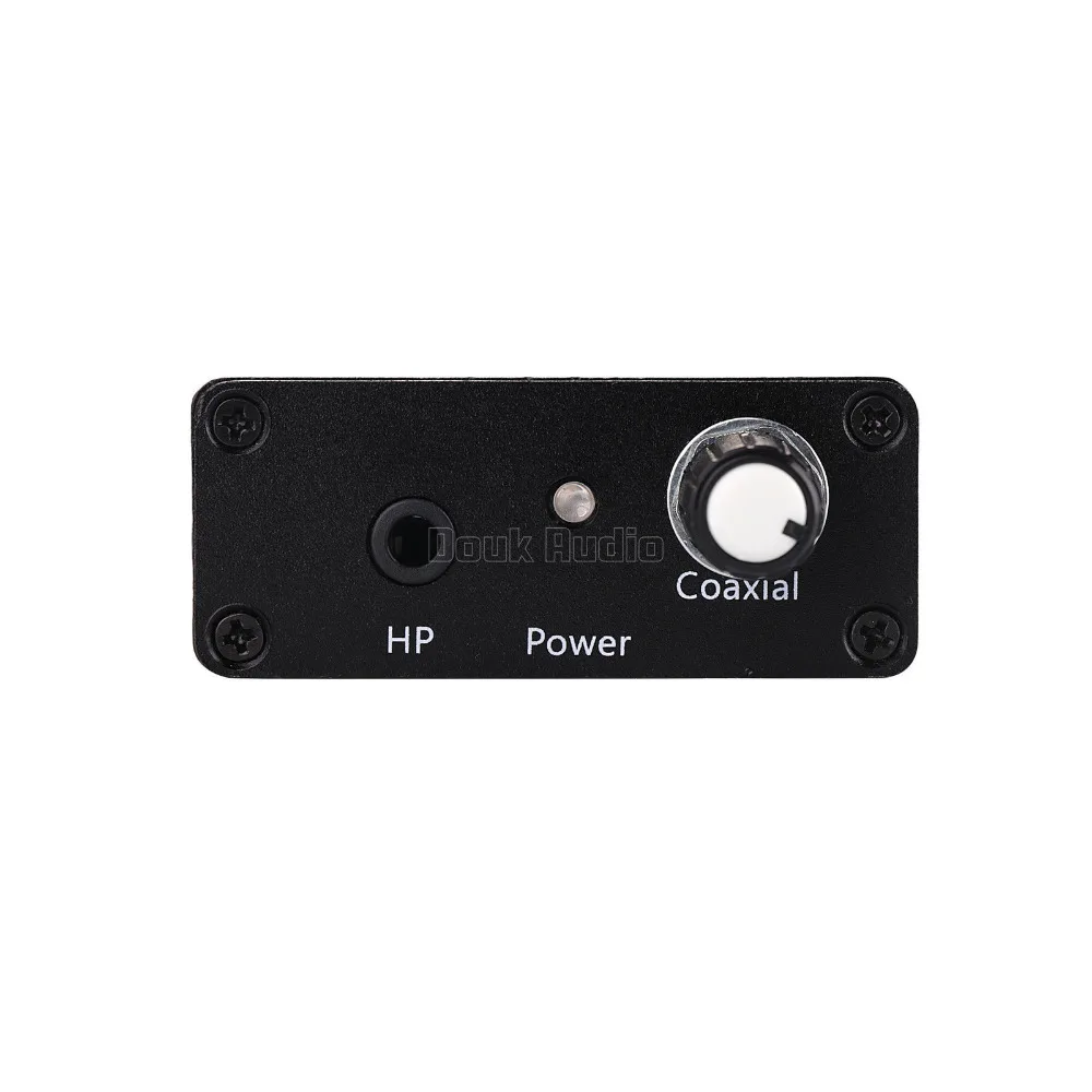 Оптический цифро аналоговый преобразователь Douk Audio HiFi USB DAC TDA1305T мини усилитель
