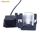 FEELDO 1 комплект Автомобильная запасная камера заднего вида для Jeep Wrangler 2012-13 Замена хвостового запаса номерного знака Лампа # AM3096