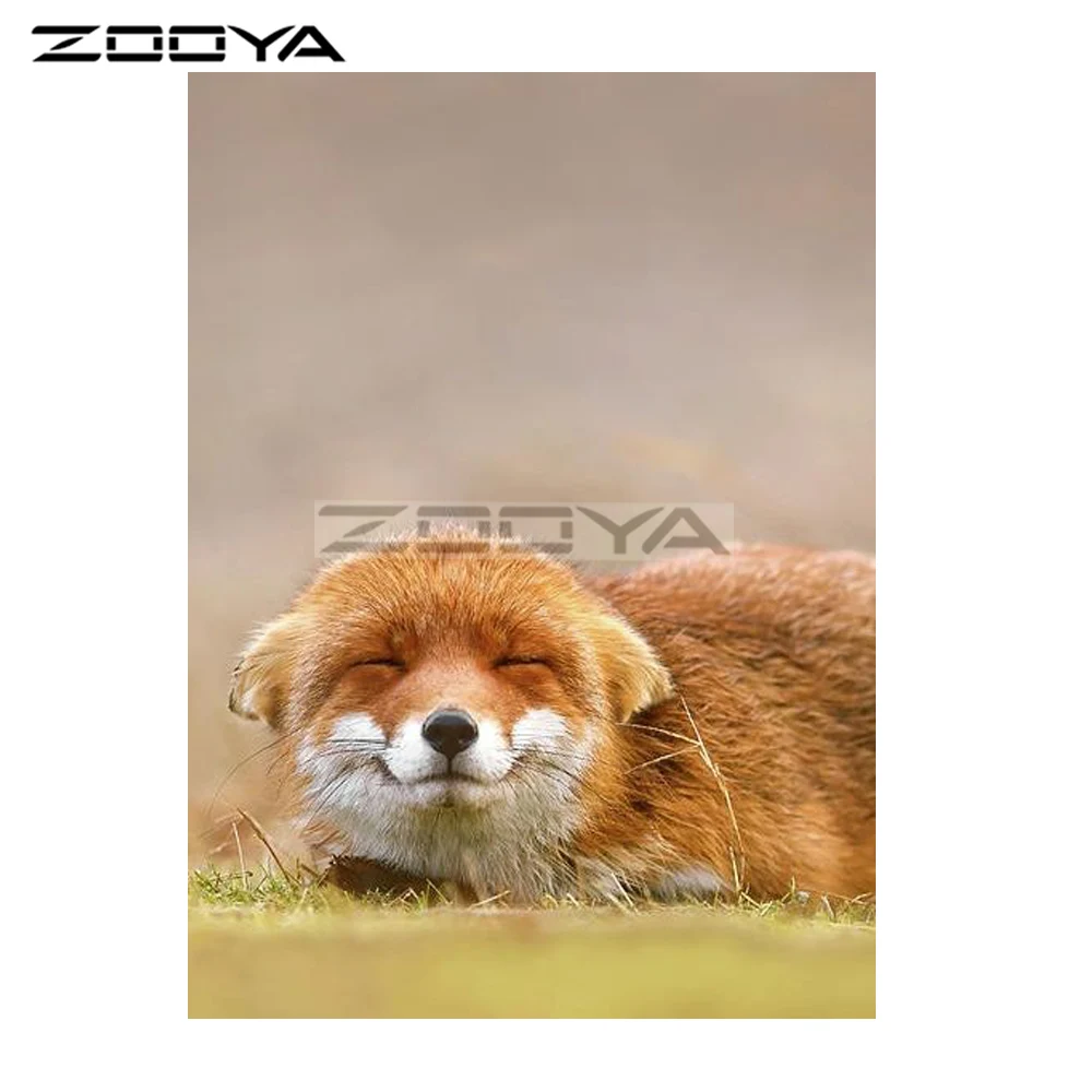 Алмазная вышивка ZOOYA значки с алмазной вышивкой животных алмазная природой