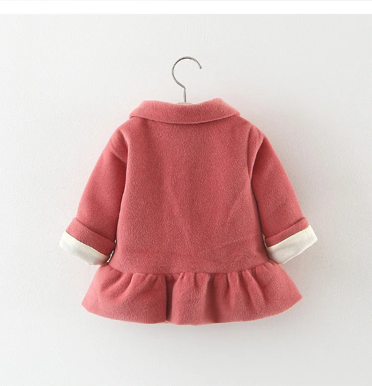 BibiCola/теплые пальто для маленьких девочек зимняя верхняя одежда из плотного