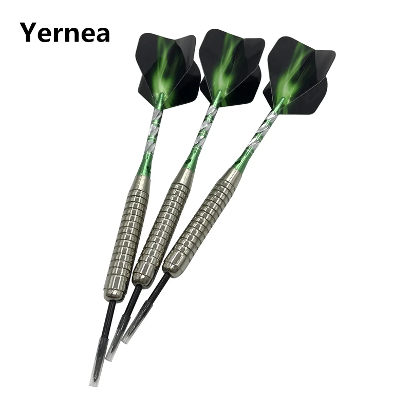 Yernea 3 шт. стальные стрелы с острыми звеньями для спортивных игр 22 г стандартные