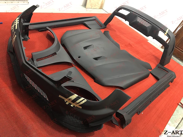 Z-ART комплект расширителей колесных арок для нормальных W204 C класса черный S комплект кузова для Mercedes benz W204 Coupe комплект расширителей колесных арок ДЛЯ W204 2008-2010
