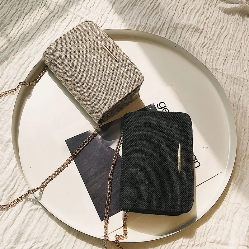 2019 летняя льняная мини-сумка сумки для женщин сумки-мессенджеры женские