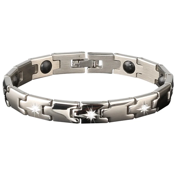 B90d010 Noproblem мода серебряный человек мощности девушка ювелирные изделия кристалл