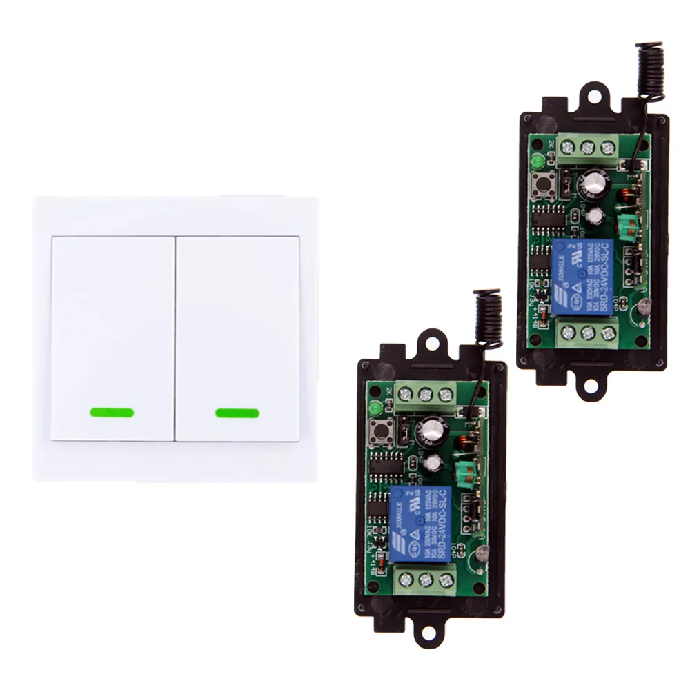 DC 9V 12V 24V 1 CH 1CH RF беспроводной пульт дистанционного управления система выключателя