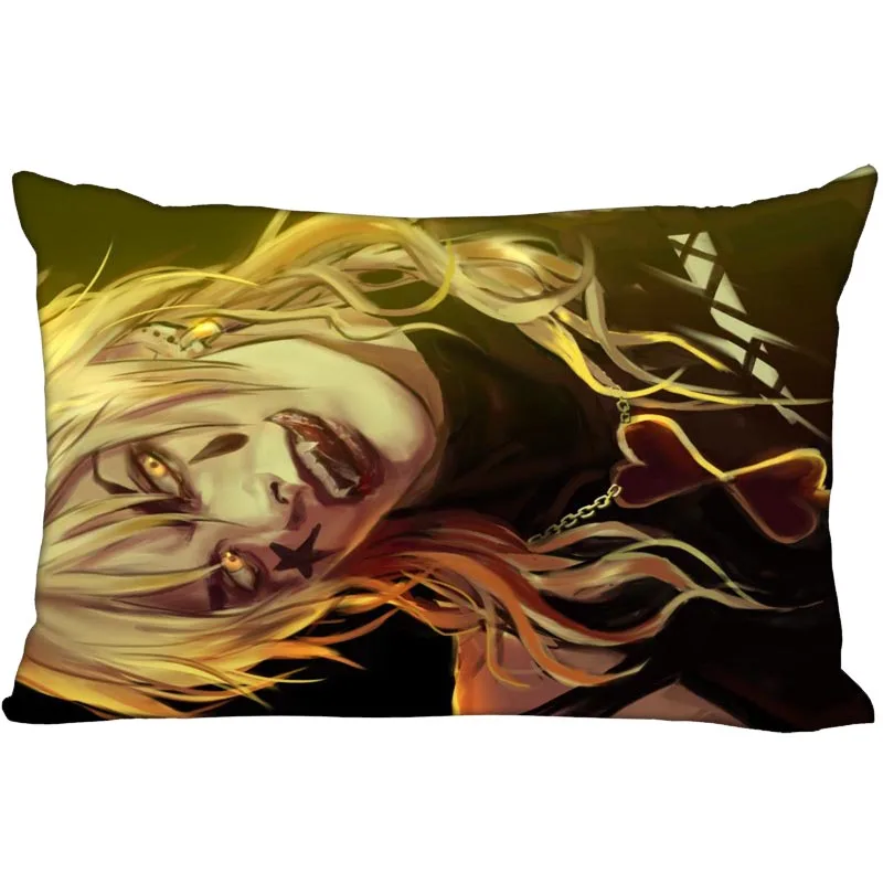 Наволочка на заказ HUNTER×HUNTER Hisoka 35X45 см, недорогая наволочка для отдыха с принтом в виде одной стороны, забавная прямоугольная наволочка в винтажном стиле - Цвет: 1