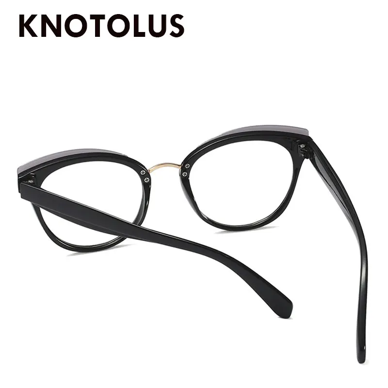 Knotolus женские интимные аксессуары леопардовые очки ацетат рамки дамы Transparant