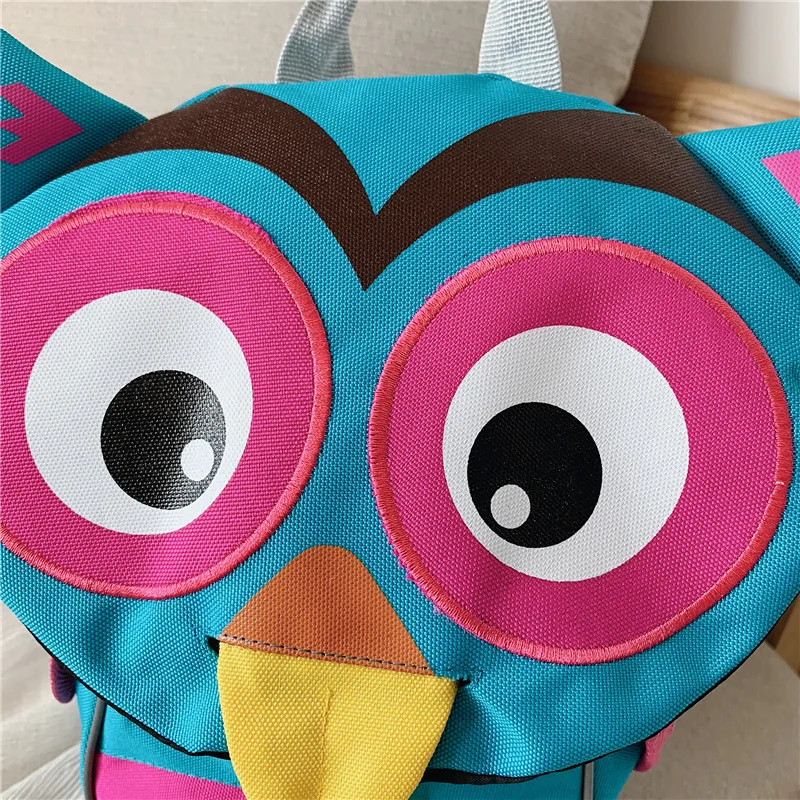От 1 до 3 лет 27 см Kawaii с рисунком Совы Детский ранец из плюша в форме 3D Мягкая кукла