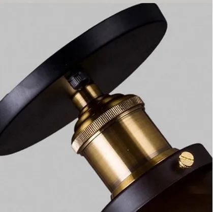 Винтажный потолочный светильник Эдисона в американском стиле лампа лофт 60 Вт с