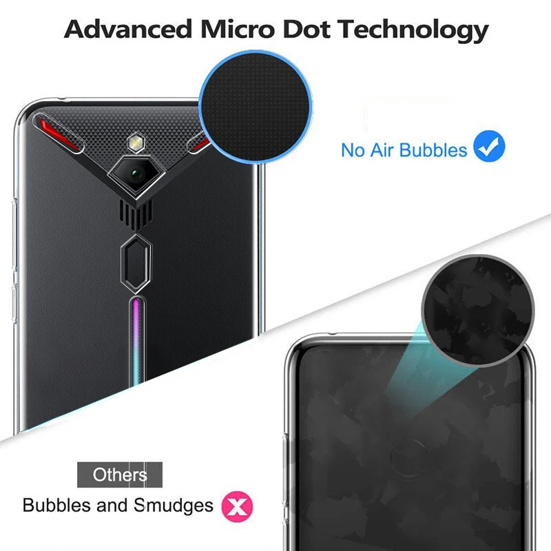 chyi case for ZTE nubia Red Magic 3 clear transparent soft back cover protective coque mars |
