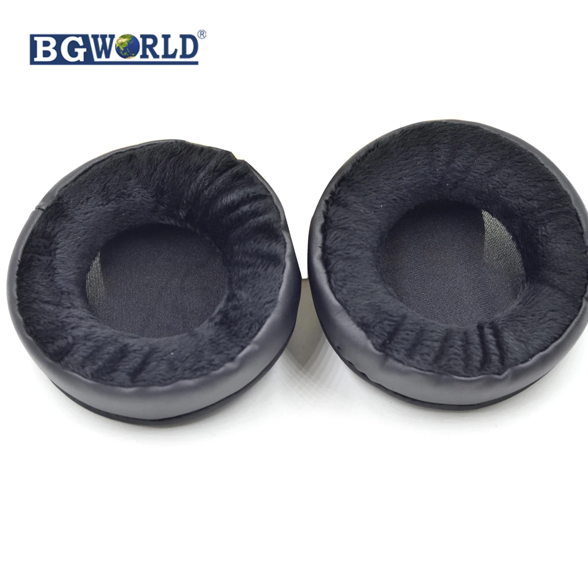 Черные велюровые подушечки BGWORLD 1 пара Уплотнители для наушников - Цена: 1175.2