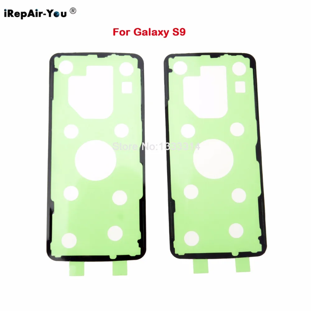 Наклейка на заднюю крышку корпуса 2 шт. клейкая для Samsung Galaxy A30 A50 A7 2018 S10 S9 S8 S7 S6 Edge Plus