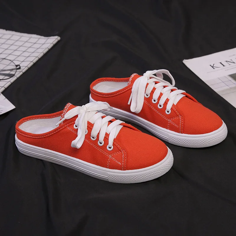 CUZULLAA Women Candy Color Casual Shoes Fashion Sneakers 2019 Female Breathable Shallow Rubber Sole Sports Size 35-40 | Обувь