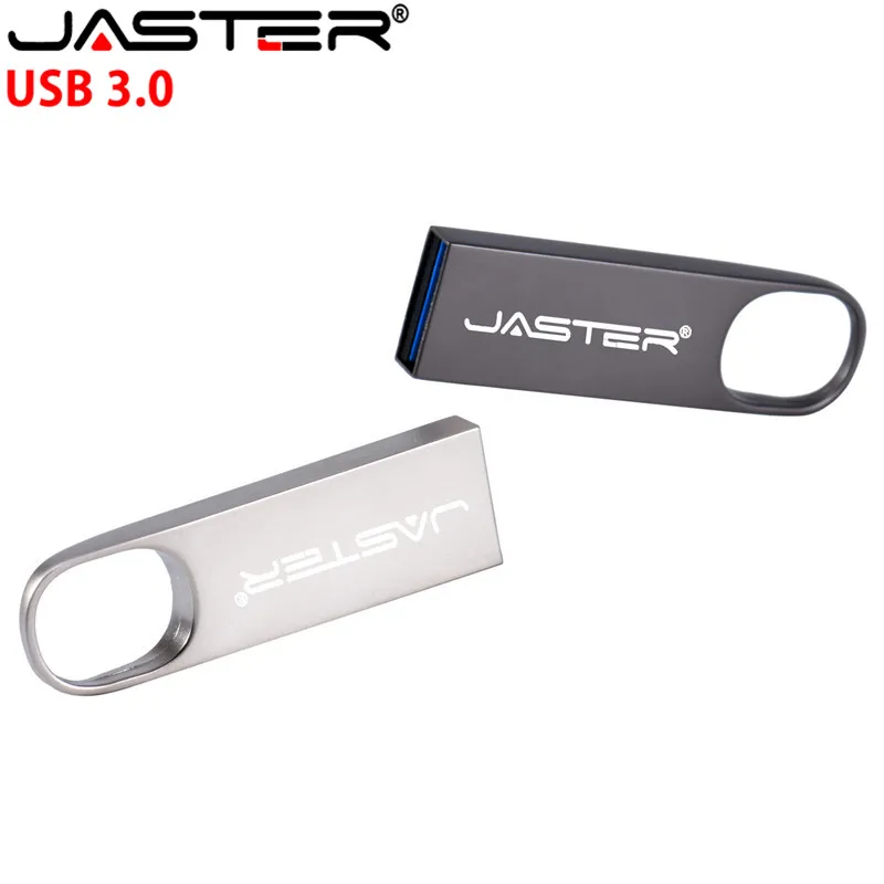 

JASTER USB 3.0 metal USB Flash Drive 64GB 32GB 16GB 8GB 4GB USB Stick Metal Pen Drive Real Capacity (Over 10pcs Free logo)
