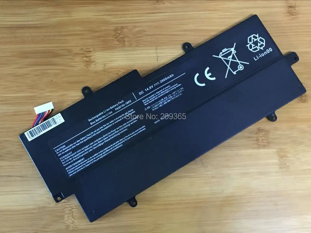 2600 мАч 4 ячейки Аккумулятор для ноутбука toshiba Portege Z830 Z835 Z930 Z935 серия Ultrabook Замена