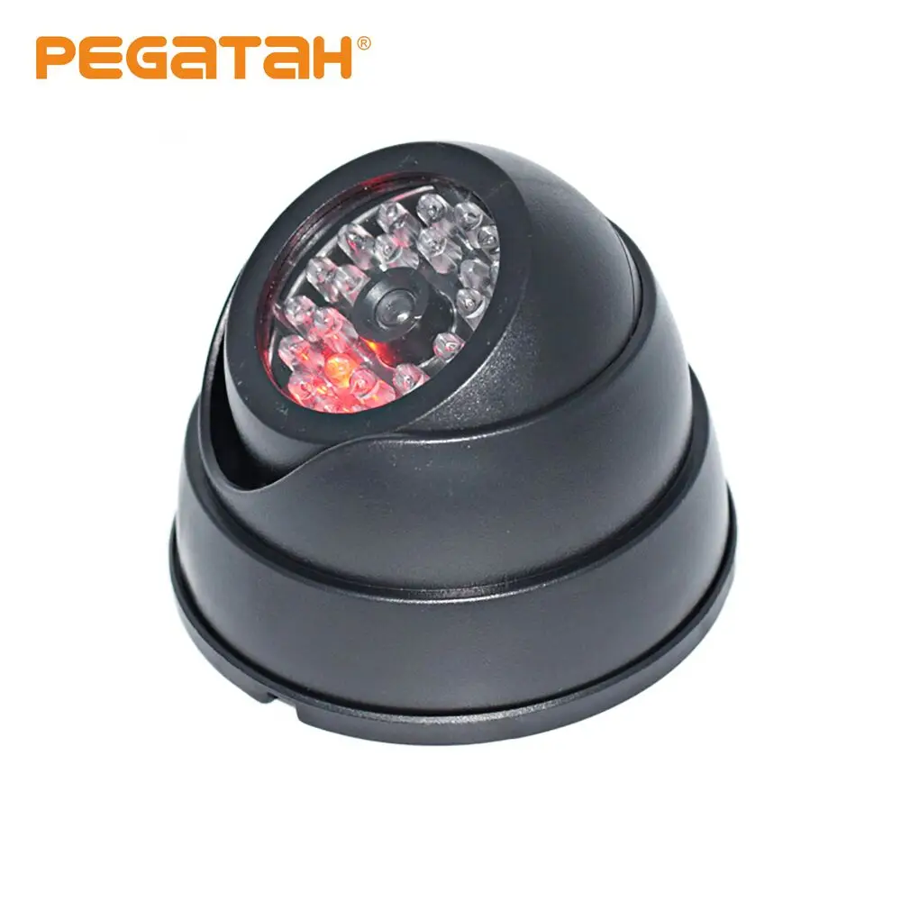 

MINI Fake Camera Dome Dummy home Security Camera Dome Red LED CCTV Surveillance Camera with Blinking Red LED outdoor camera