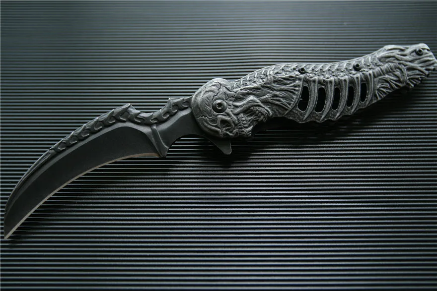 

Карманный нож MIKER GHOST, клинок из стали 9Cr18MoV, с когтями, уличные ножи, походный инструмент для повседневного использования, складной нож для вы...