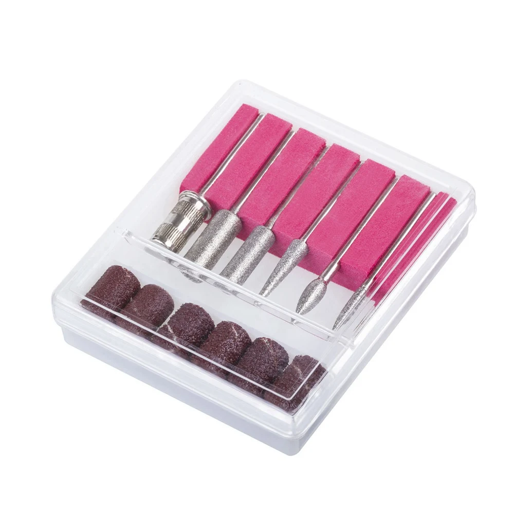 

Nail Drill Bits Professional Electric Nail File Manicure Machine Gel Cuticle Remover Drill Accessories New US Indicator Plug