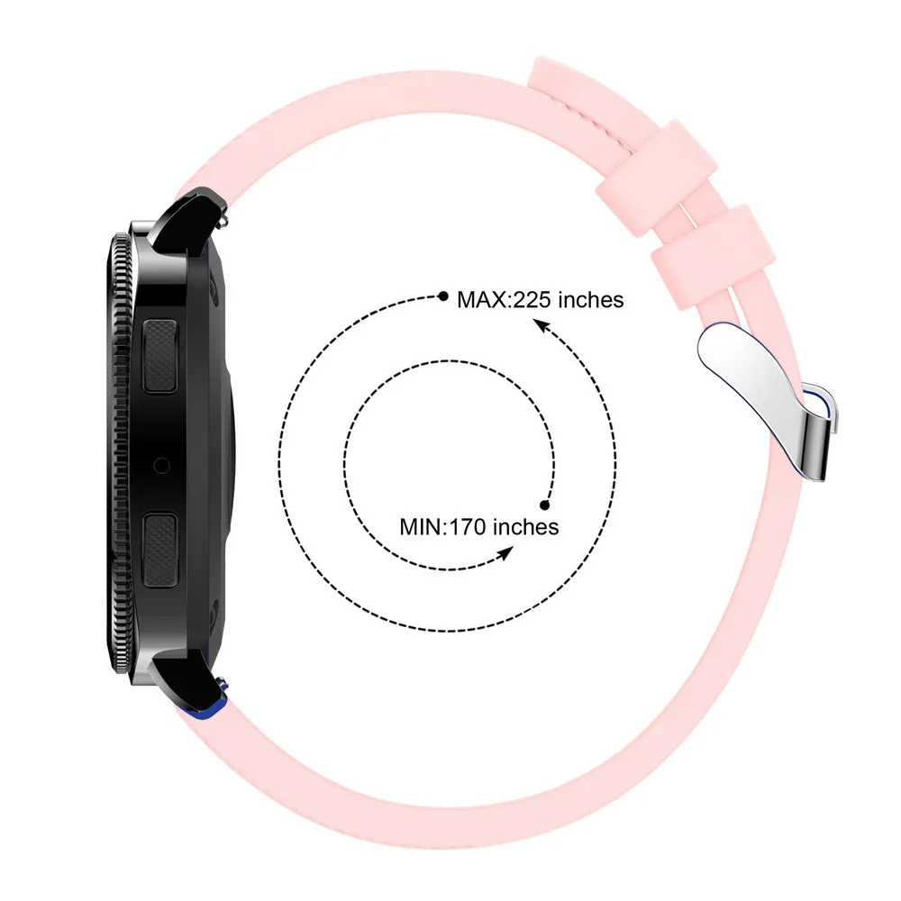 20 мм мягкий силиконовый ремешок для Xiaomi Huami Amazfit Bip Youth наручный браслет Garmin Vivoactive 3