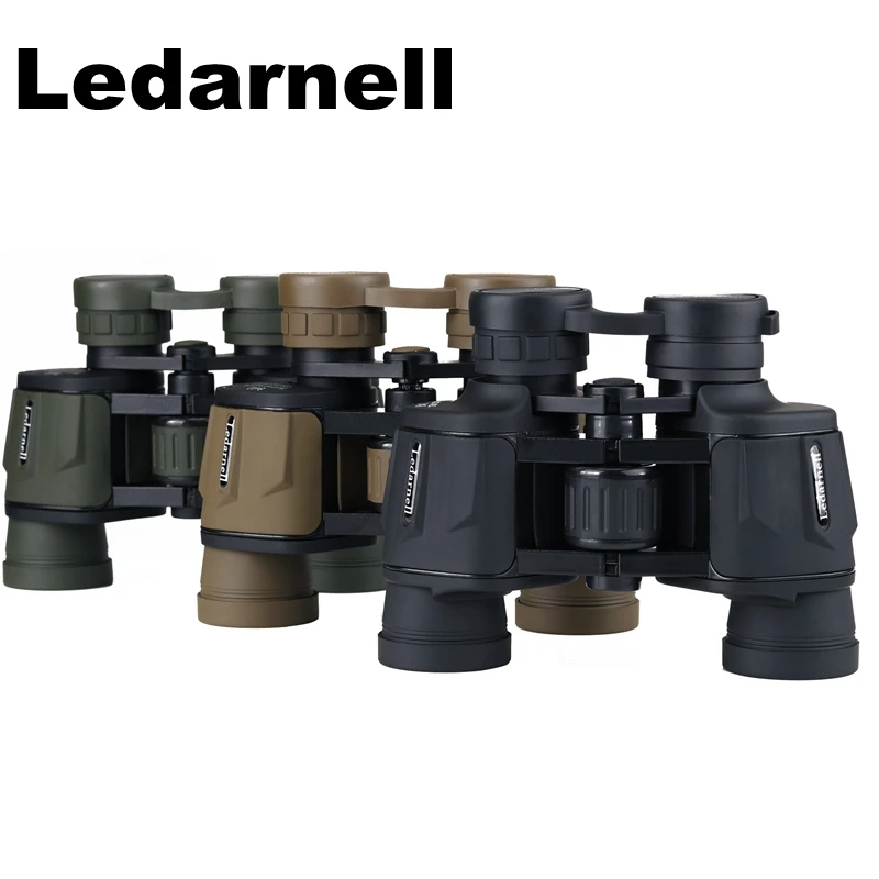 Ledarnell Новый 8X40 HD водонепроницаемый бинокль телескоп Охота BAK4 Телескоп туризм
