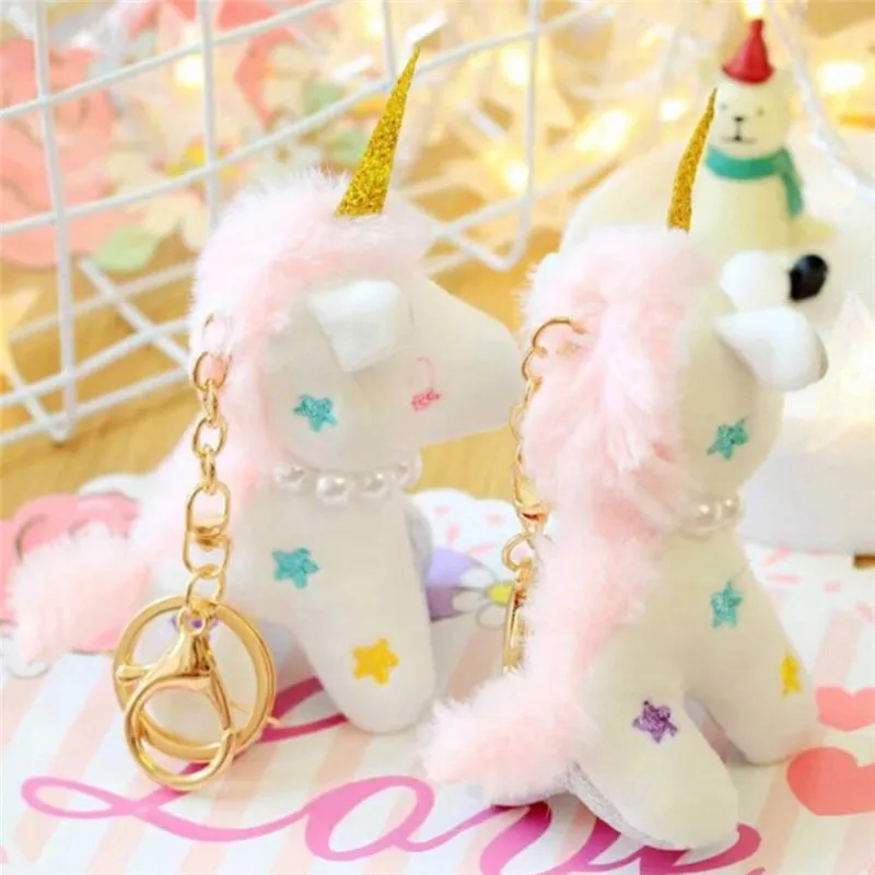 10 см Прекрасный Плюшевый единорог лошадь Куклы Мягкие плюшевые игрушки кукла