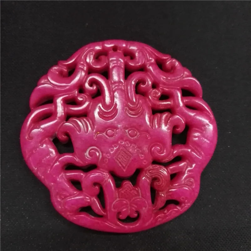 Винтажные подвески Азия старинная скульптура резьба художественный узор