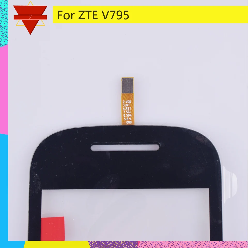 Original Touch Panel Sensor For ZTE V795 Mobile Phone Screen Digitizer Touchscreen Glass Part Replacement Black | Мобильные телефоны