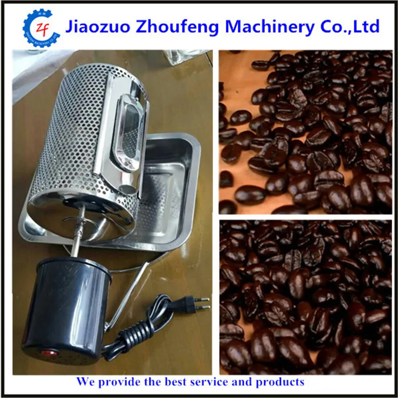 110V/220V household electric coffee roasters 14W power stainless steel coffee bean roasting machine