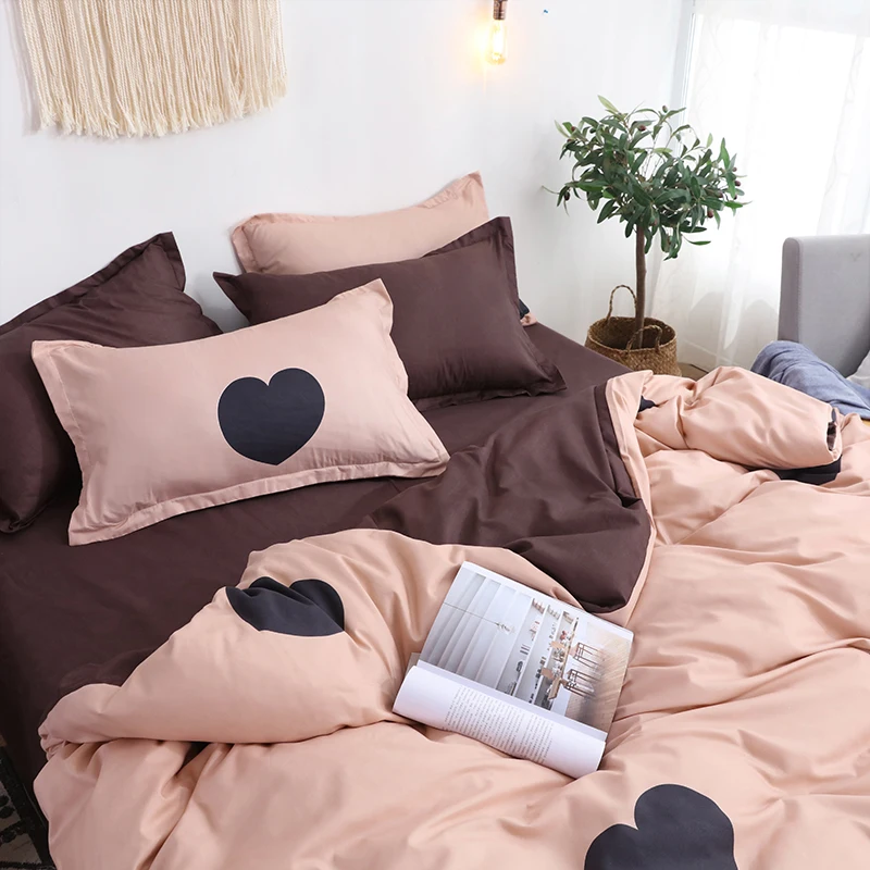 Постельное белье для свадьбы любовь мягкое удобное постельное комплект