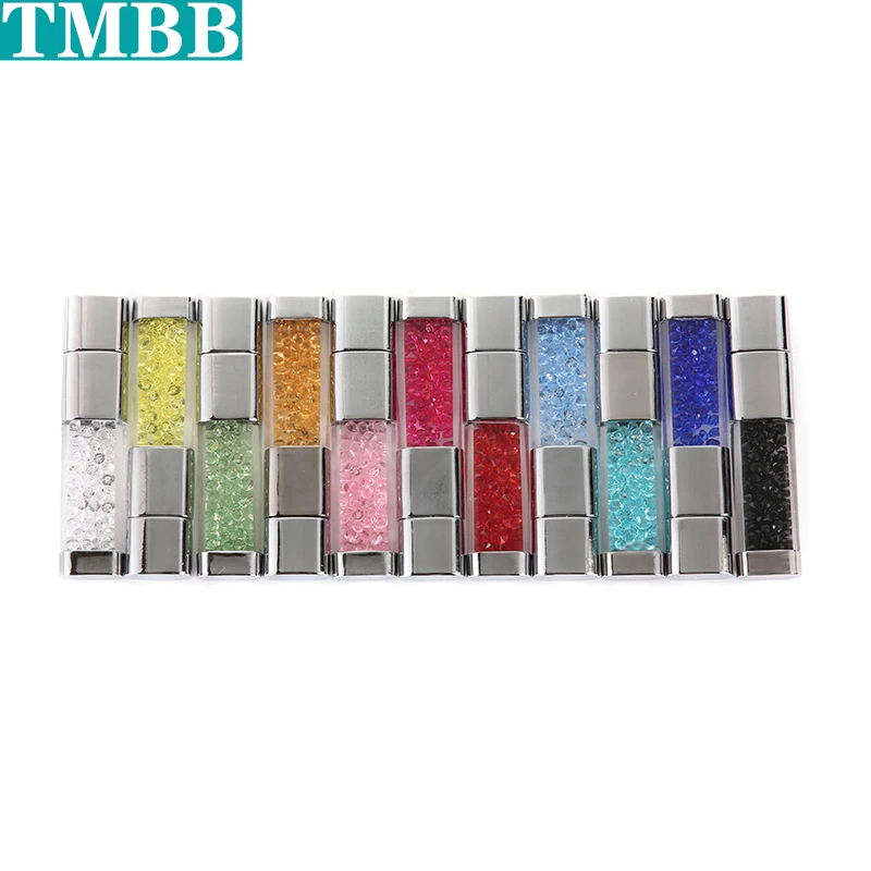 BiNFUL помада USB флэш-накопитель 128 Гб 64 ГБ 4 ГБ 8 ГБ 16 ГБ 32 ГБ хрустальные ювелирные изделия креативный u-диск ручка диск Флешка диск карты памяти