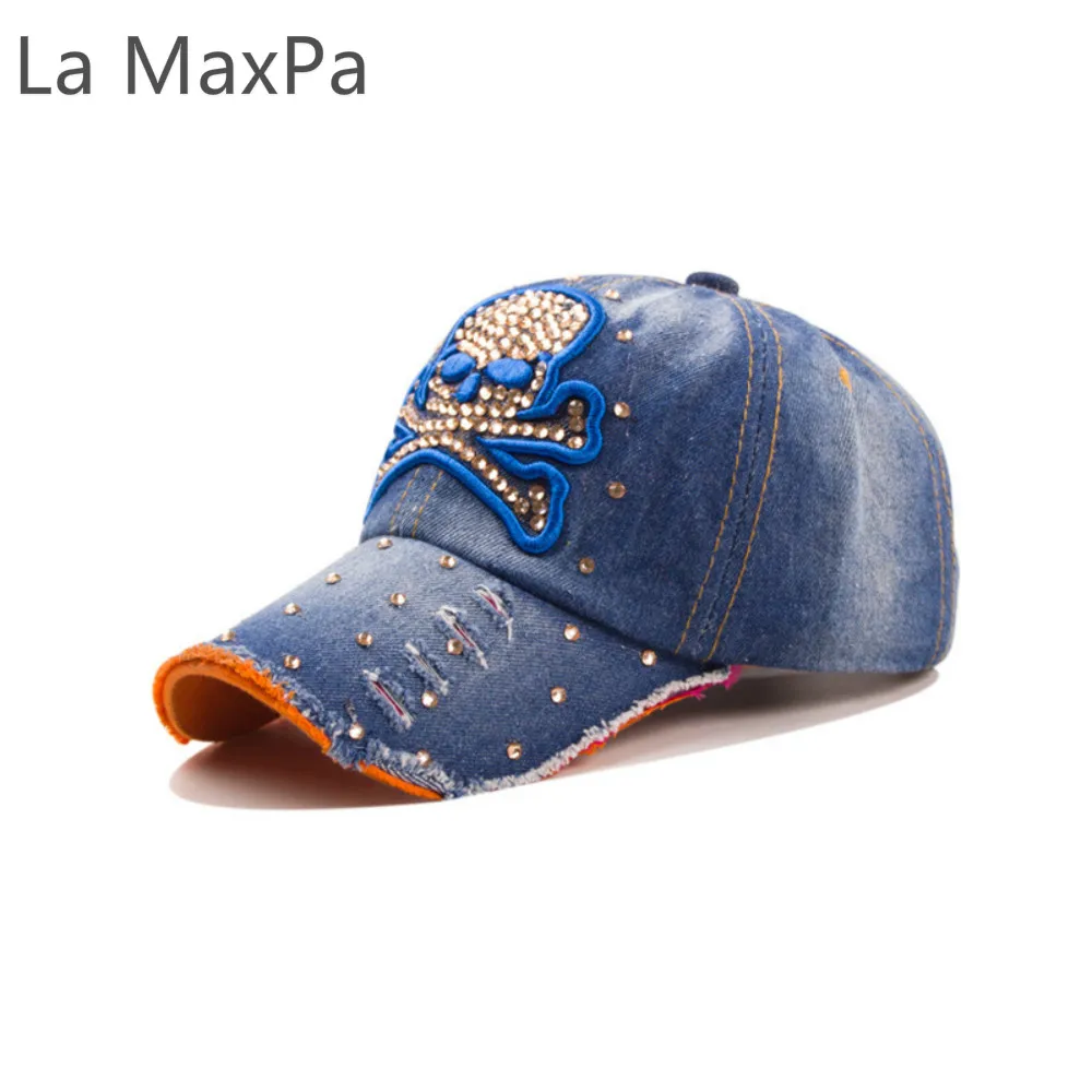 Череп Логотип Женщина Плоская Верхняя Часть Шляпы Регулируемая Snapback Плоский