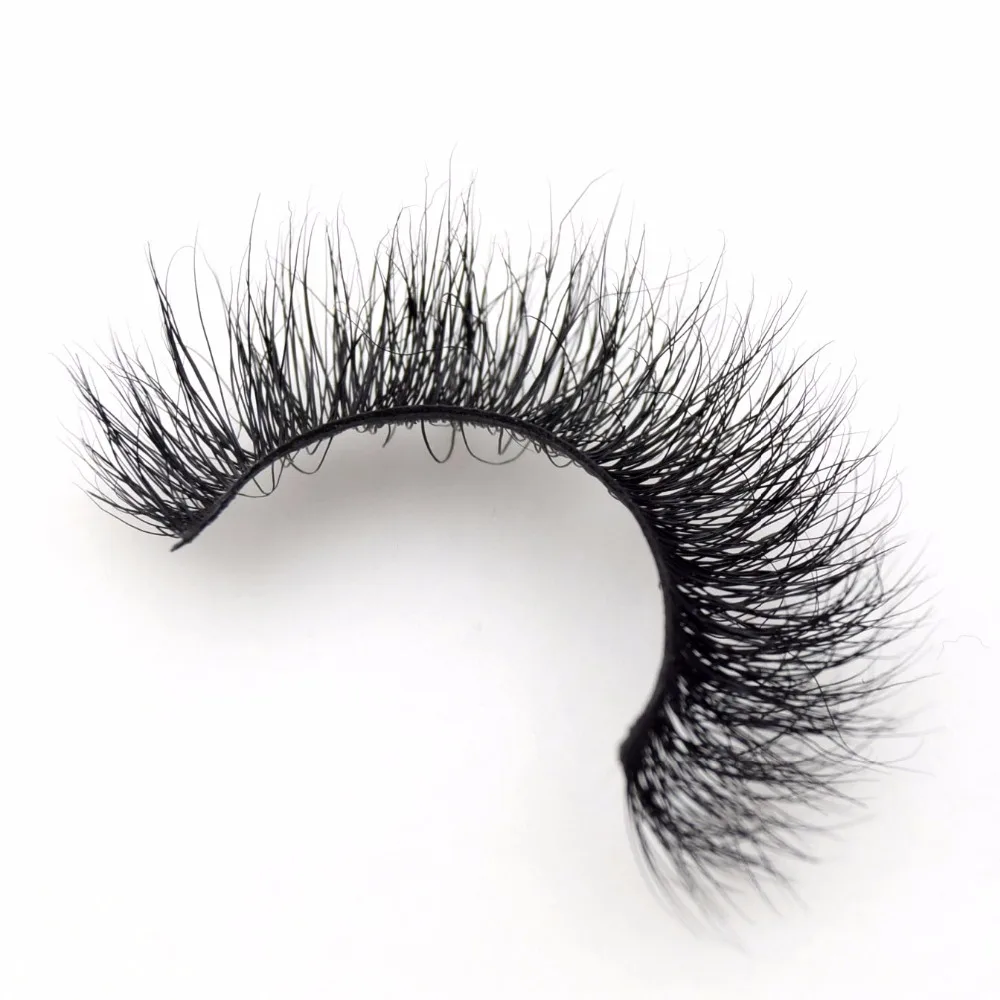 Норковые ресницы 3D норковые ручной работы толстые супер качество накладные 1
