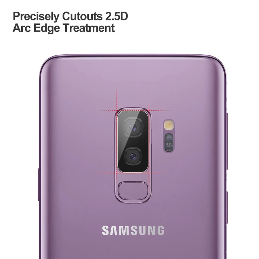 Для samsung Galaxy S7 край J6 J8 2018 J7 Prime 2.5D задняя Камера объектив Экран протектор