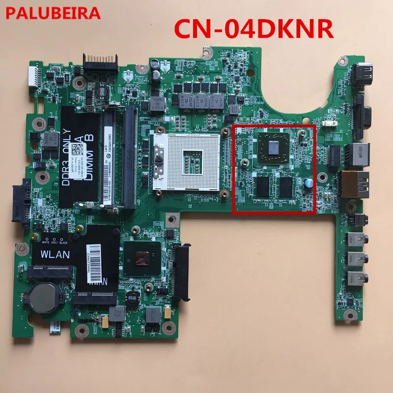 PALUBEIRA высокое качество DAFM9CMB8C0 для Dell Studio 1558 материнская плата ноутбука CN 04DKNR 4DKNR HM55