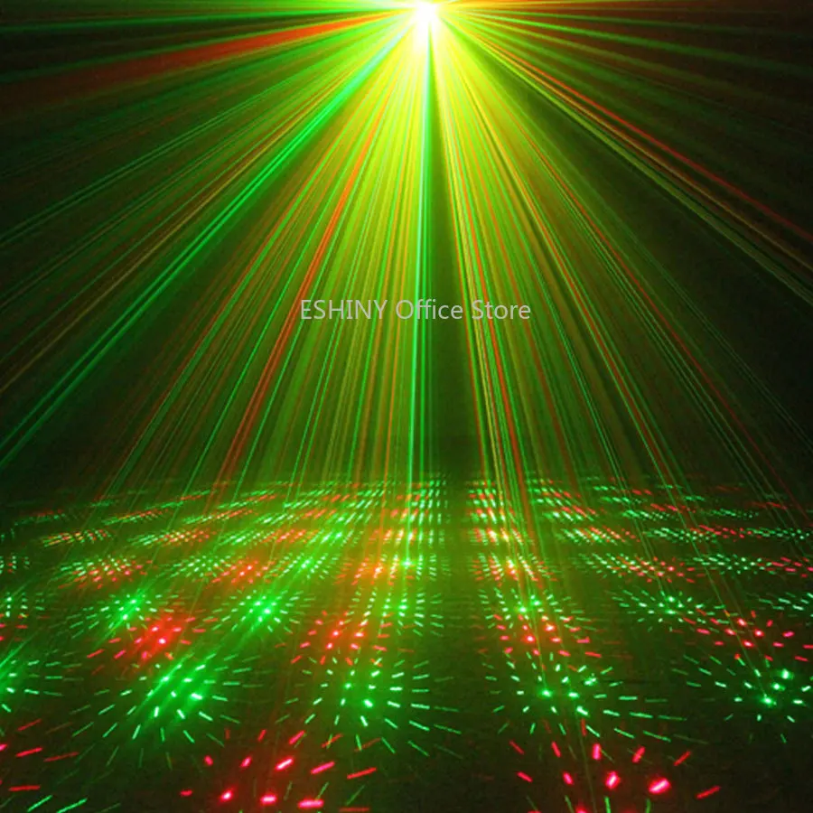 ESHINY Мини R& G лазерный проектор полный звезды небо домашние вечерние DJ клуб танец бар диско Эффект Рождественский клуб сценический светильник ing светильник шоу P1