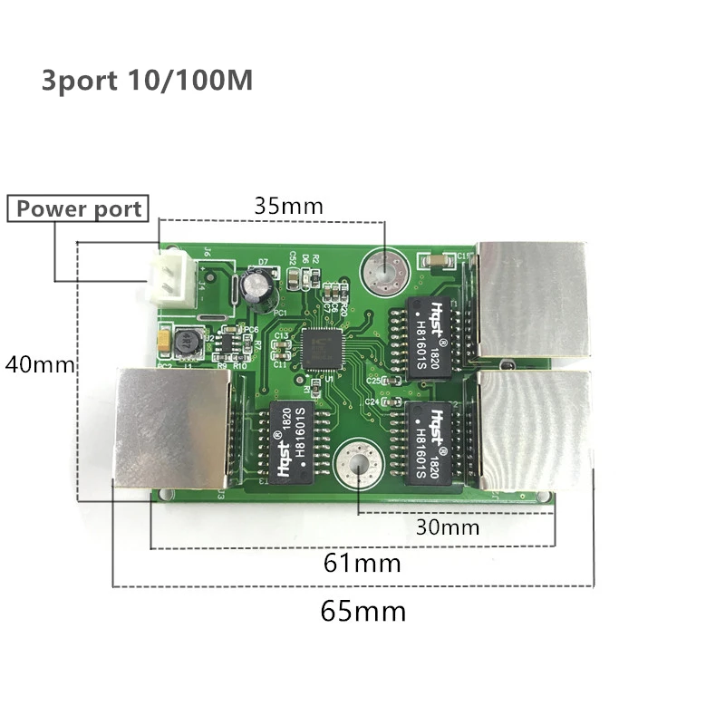 Новинка от производителя 8-портовый гигабитный коммутатор настольный RJ45 Ethernet 10/100