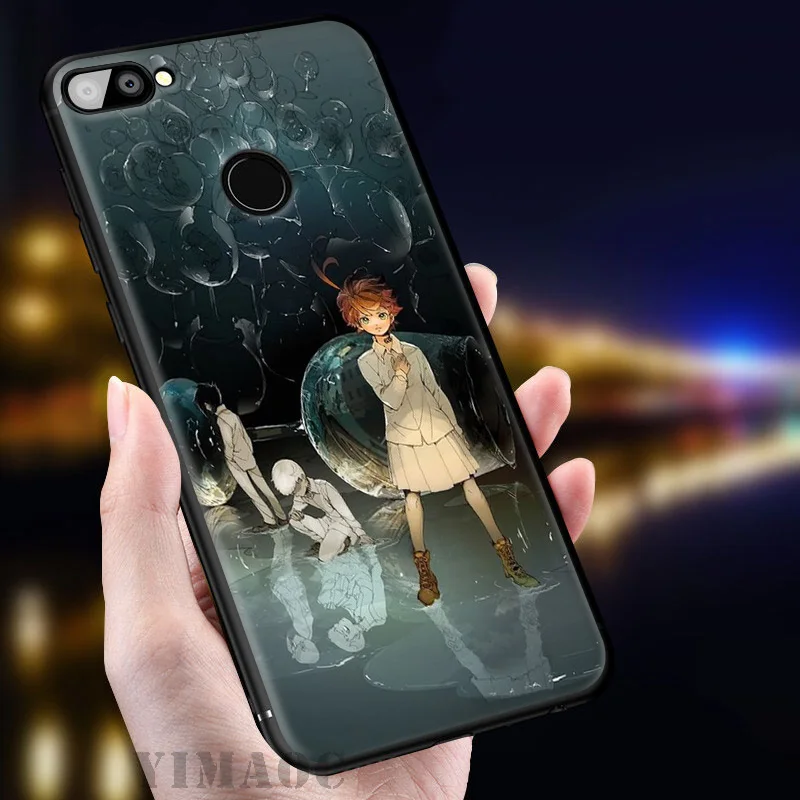 Обещанный нетляндии &quot Аниме мягкий чехол для huawei Honor вид 20 10 8X8 8C 6A 7A 7X 7C Lite рro Y9 Y7 Y6
