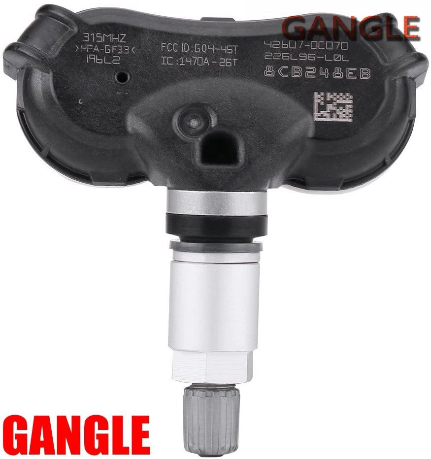4 шт. датчик давления в шинах TPMS для 2008-2013 Toyota Sequoia Tundra Sienna 42607-0C070 42607-0C050 42607-0C030 |