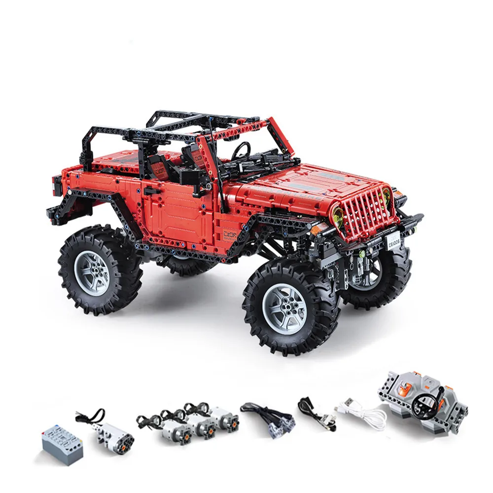 CADA C61006 блок rc игрушка 1941 шт авантюрист двухдверный автомобиль внедорожные