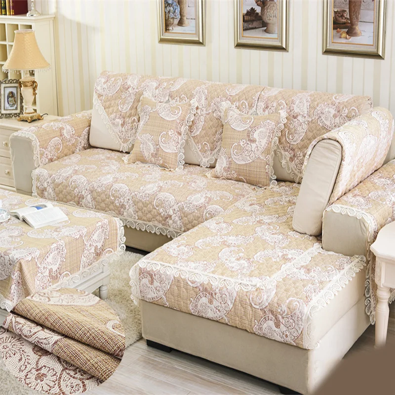 Новое льняное жаккардовое моющееся покрывало для дивана покрытие пальто съемное