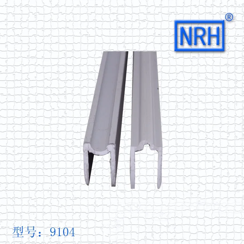 NRH-9104 вверх и вниз алюминиевый материал 3 метра алюминиевый воздушный ящик мужской женский канал вверх и вниз слот Вогнутый выпуклый паз