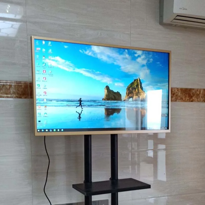 32 дюймов ИК сенсорный экран образование все-в-одном машина для встречи led сенсорный экран торговый автомат smart tv