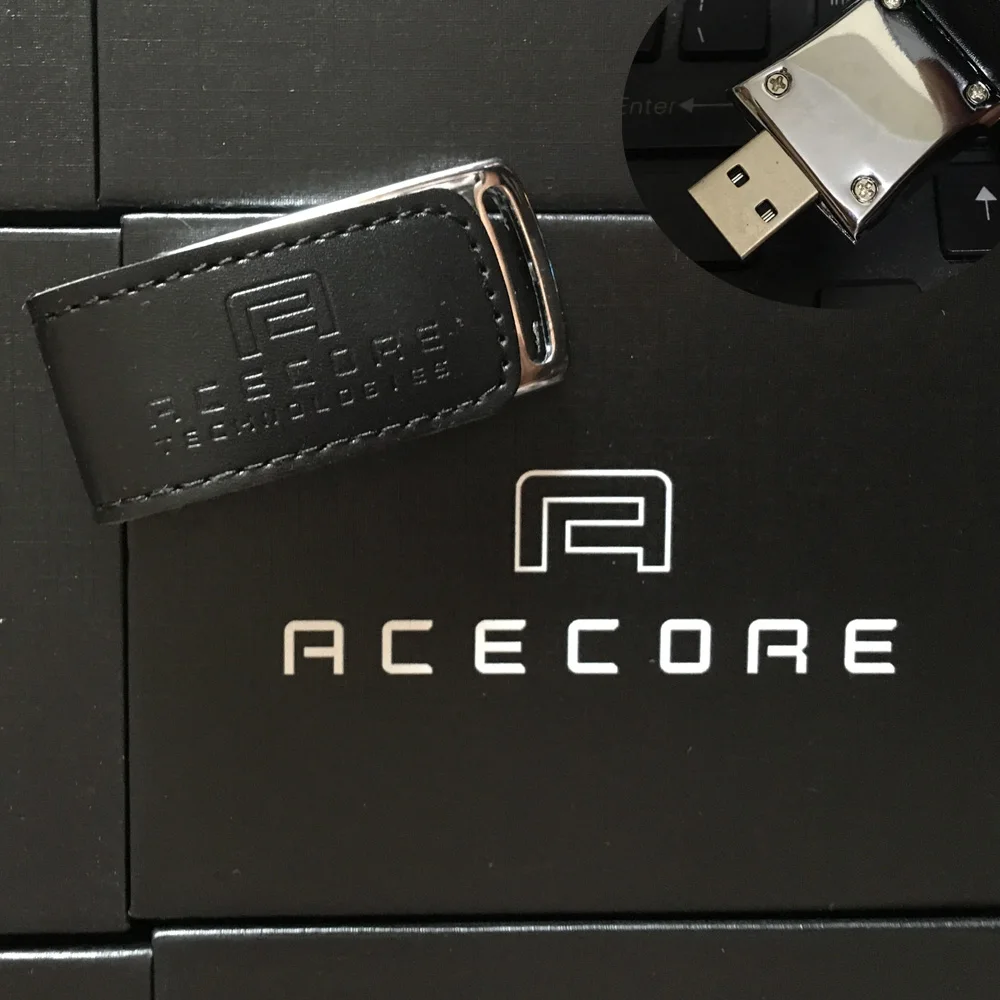50 шт./лот 4 ГБ кожаный USB флеш-накопитель 2 0 ручка-накопитель с подарочной