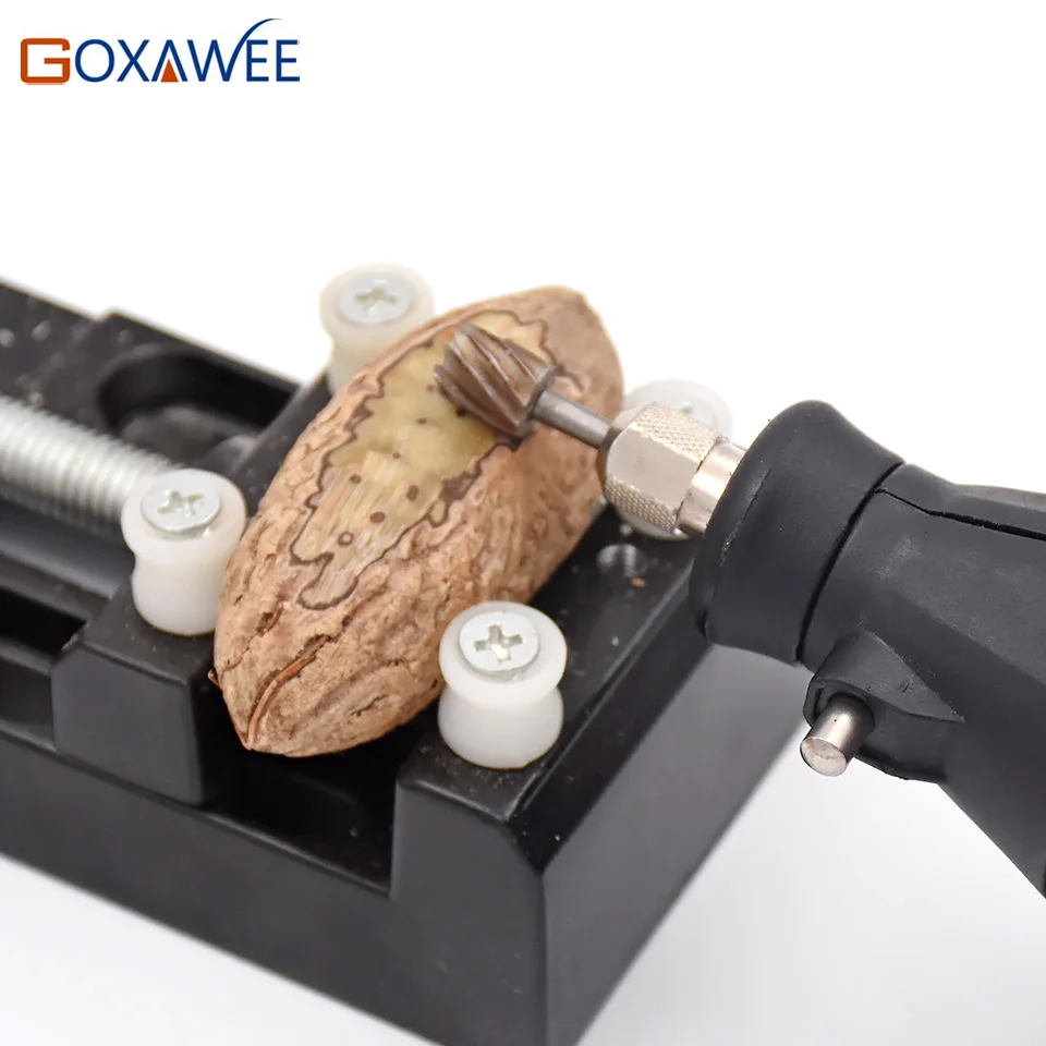 GOXAWEE, электрическая ручная дрель, электроинструменты, деревообрабатывающие заусенцы, набор резцов, 6 шт., специальный локатор для дрели, аксессуары для Dremel