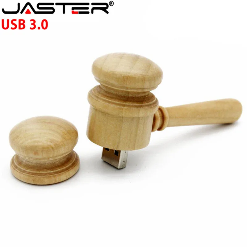 JASTER USB 3 0 деревянный usb флэш-накопитель gavel модель молотка 4 ГБ 8 16 32 карта памяти