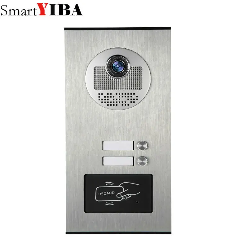 Видеодомофон SmartYIBA система связи с цветным экраном 7 дюймов 2 монитора 1 дверной