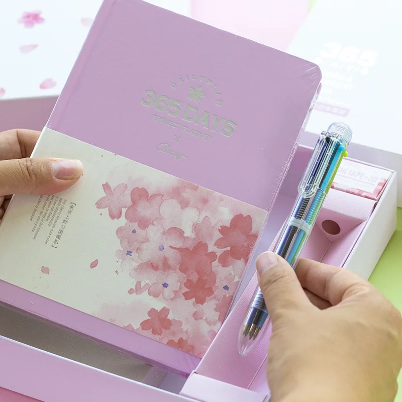 Креативный ежедневник 365 милый Kawaii порядок дня дорожный журнал Filofax органайзер